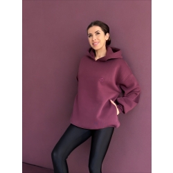 Bluza oversize MYSTIC PLUM