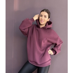 Bluza oversize MYSTIC PLUM