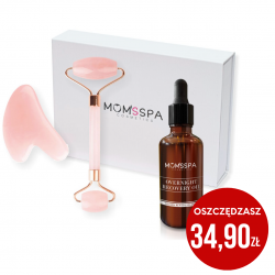 Kamienie GUA SHA + olejek Recovery Oil